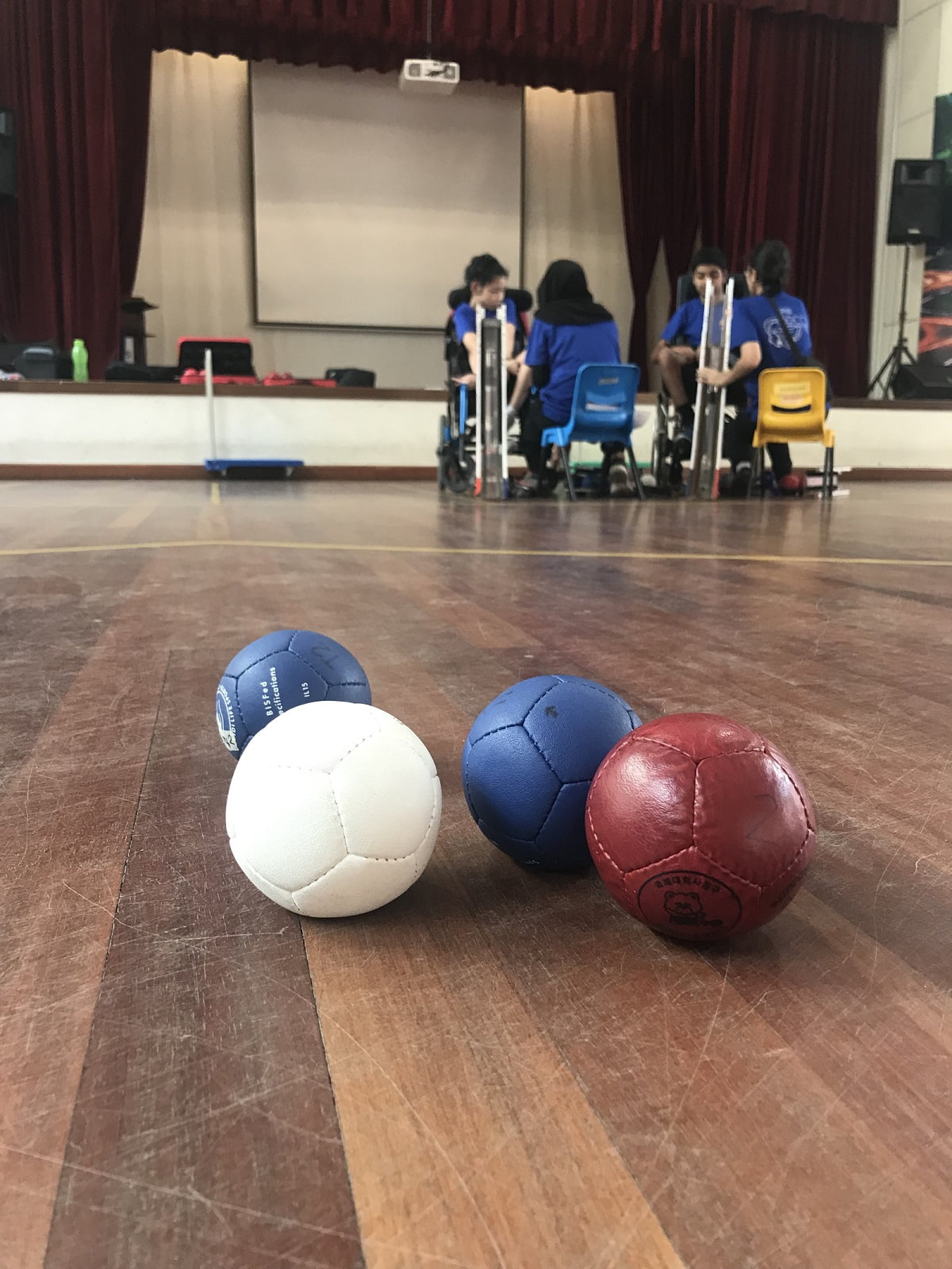 Target sport Boccia CCA CPAS