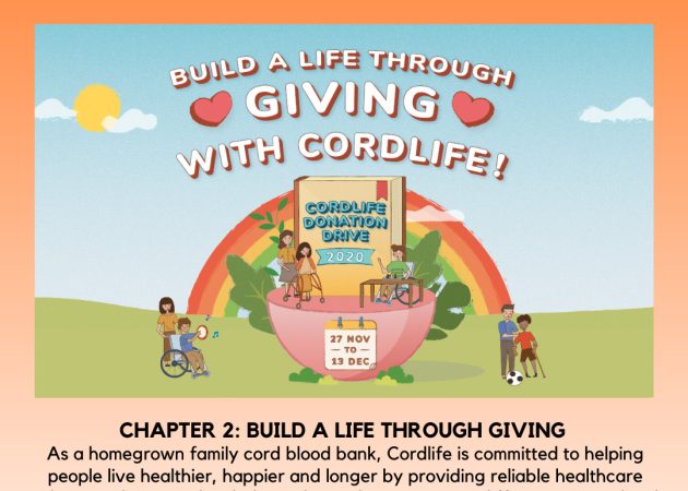 Chapter 2: Build a life through giving with Cordlife