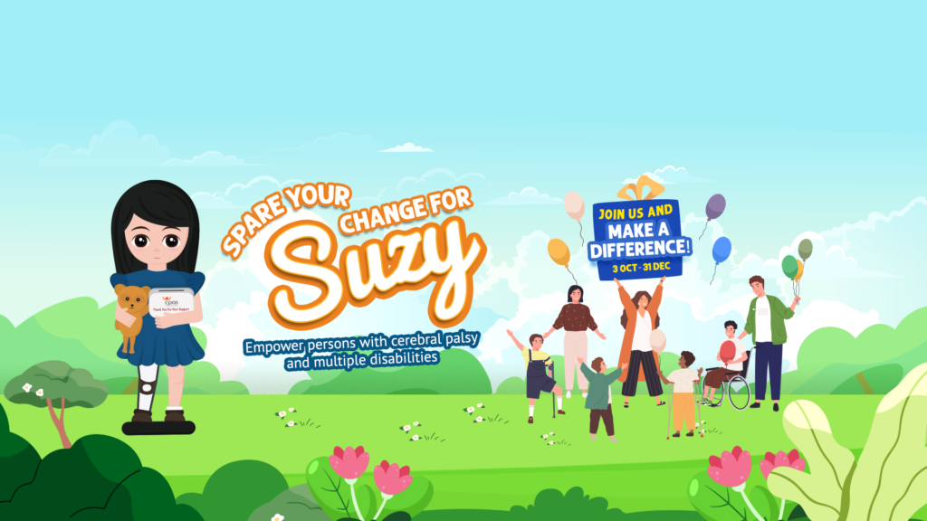 World Cerebral Palsy Day Spare Your Change for Suzy 2022 CPAS