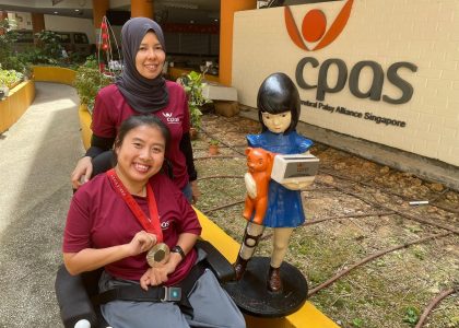 Take A Shot: Jeralyn and Yurnita’s Journey with Cerebral Palsy Alliance Singapore (CPAS) and Boccia